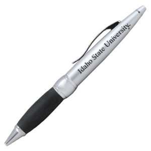  NCAA Idaho State Bengals Brushed Silver Twist Ballpoint 
