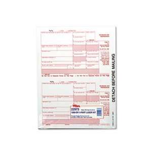 com IRS Approved Tax Form, 5 1/2 x 8, Four Part Carbonless, 75 Forms 