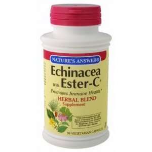 Natures Answer Echinacea W/Ester C Veggi 90 Caps: Health 