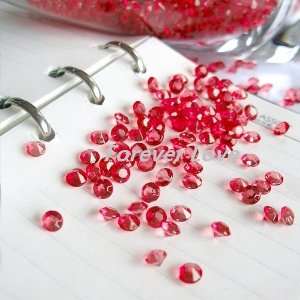   1carat red diamond confetti wedding party decoration Toys & Games