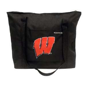 UW Wisconsin Logo Embroidered Tote Bag 