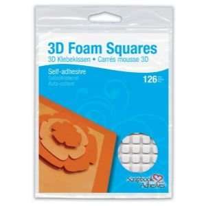  3D FOAM SQUARES 126PCS Papercraft, Scrapbooking (Source 