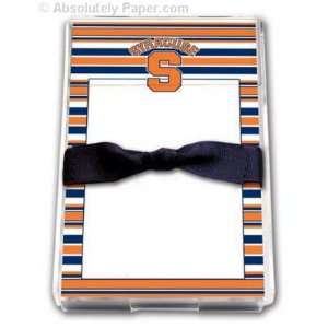 Syracuse University Orange Acrylic Stationary Pad  Sports 