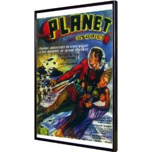  Planet Stories (Pulp) 11x17 Framed Poster
