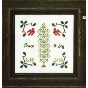  Christmas Peace & Joy   Cross Stitch Pattern Arts, Crafts 