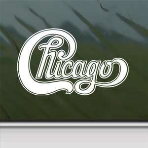  Chicago White Sticker Window Vinyl Laptop White Decal 