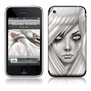   Murder Scene Skin Cover iPhone 3G/3Gs Cell Phones & Accessories