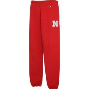 Nebraska Cornhuskers Red Big Logo Cotton Pants  Sports 