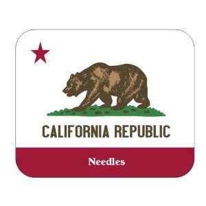  US State Flag   Needles, California (CA) Mouse Pad 