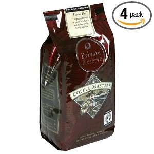 Coffee Masters Private Reserve, Haitian Bleu, Ground, 12 Ounce Valve 