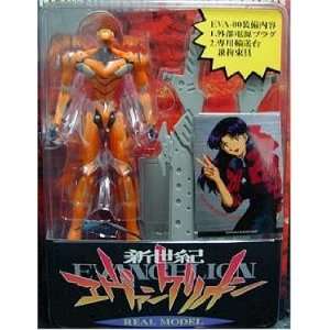   Neon Genesis Evangelion Real Model 04   Rei 00 (Orange) Toys & Games