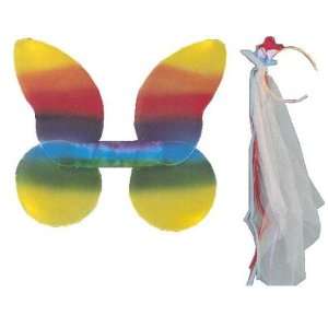 : Instant Fairy Princess Create a Costume Accessory Kit with Rainbow 