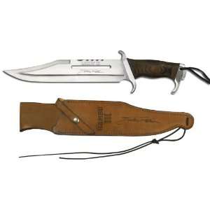 Rambo III Sylvester Stallone Signature Edition 13 Blade, Leather 