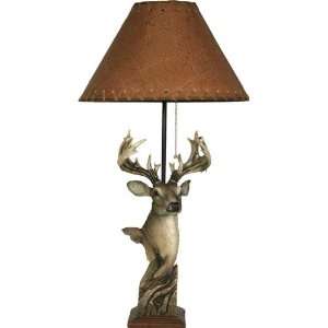  27 White Tailed Deer Table Lamp: Home Improvement