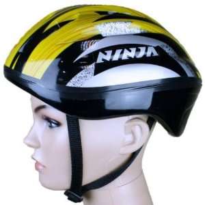  New Race Bicycle Cycling Helmet Yellow Black & Silver 