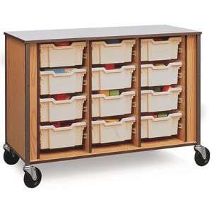  Fleetwood Mobile Tote Tray Cabinet