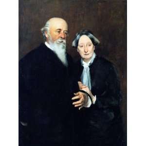  Oil Painting: Mr. and Mrs. John W. Field: John Singer 