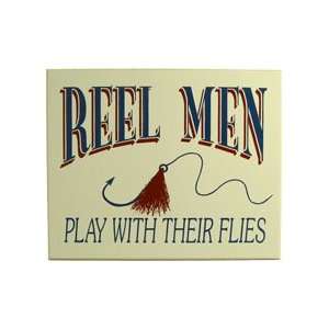  Fishing Wood Sign   Reel Men