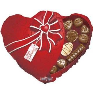 22 Valentines Balloon Chocolates Heart Box Shape (1 per package)