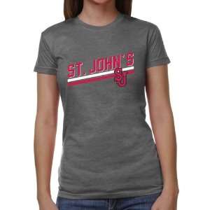  St. Johns Red Storm Ladies Rising Bar Juniors Tri Blend T 