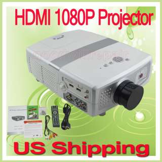 HD LED 16:9 Home Cinema LCD Projector HDMI+TV LED66  