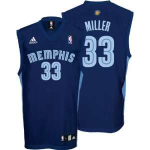 Mike Miller Jersey: adidas Navy Replica #33 Memphis Grizzlies Jersey