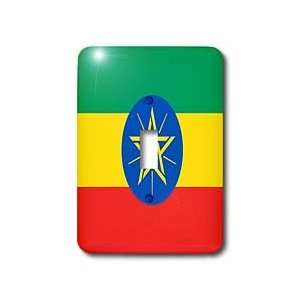  Flags   Ethiopia Flag   Light Switch Covers   single 