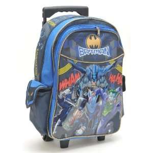   Backpack (Size Approx. 16) and Batman Trifold Wallet Toys & Games