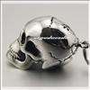 Punk 316L Stainless Steel Skull Pendant Openable 3G002  