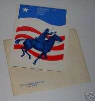 USPS 1973 SOUVENIR MINT SET   STAMPS AND THE DESIGNERS  