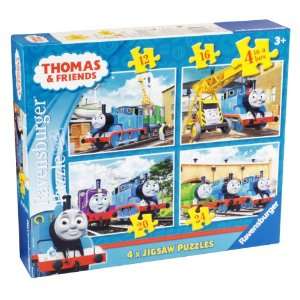  Ravensburger Thomas and Friends 4 in a Box Puzzles Toys 