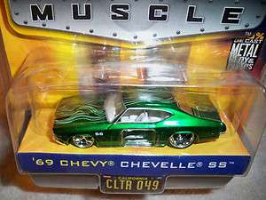 JADA 1/64 BIGTIME MUSCLE RARE 69 CHEVY CHEVELLE SS NEW  