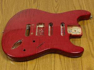 2004 American Fender Strat DELUXE QMT BODY USA  