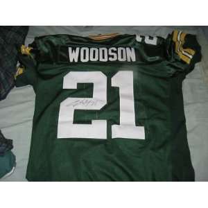  Charles Woodson Green Bay Packers Signed Jersey Reebok 