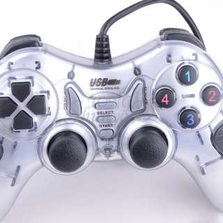   High Performance Dual Shock USB Gamepad Game Controller for PC  