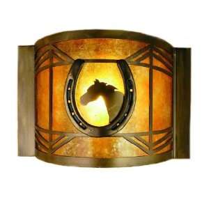  Horse Shoe Wall Sconce