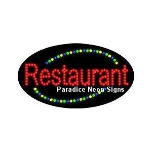  Restaurant LED Sign (Oval): Sports & Outdoors