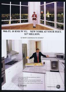 2004 GE Monogram Appliances Donald Trump Penthouse Ad  