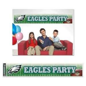 Philadelphia Eagles Party Banner:  Sports & Outdoors