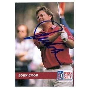  John Cook autographed Trading Card (Golf) Sports 