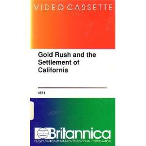    Gold Rush and the Settlement of California VHS 