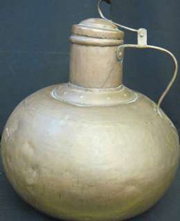 WOW Antique Hand Hammered Copper Pot   Huge  