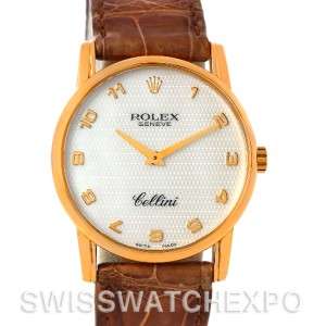 Rolex Cellini Classic 18k Yellow Gold Watch 5116  