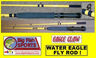 EAGLE CLAW Fly Fishing Rod Water Eagle NEW #WE30086  