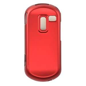  Premium Crystal Rubber Case for Samsung Restore M570 / Red 