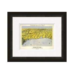  Texas And Part Of Mexico 1861 Framed Giclee Print