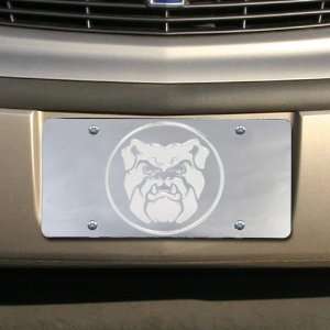  NCAA Butler Bulldogs Silver Mirrored Team Logo License 