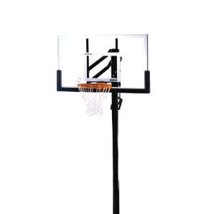   Basketball System with 54 Inch Shatter Guard Backboard Sports