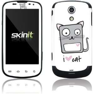   HEART cat Vinyl Skin for Samsung Epic 4G   Sprint Electronics