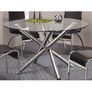  Karely Glass Dining Table by Acme: Home & Kitchen